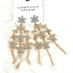 Altard State Post Drop Statement Earrings